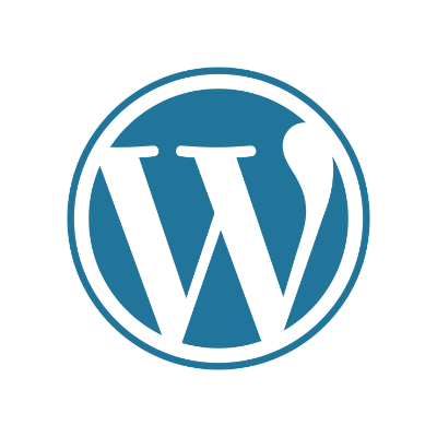 Darstellung WordPress CMS Logo