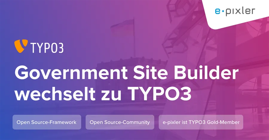 TYPO3 und der Government Site Builder