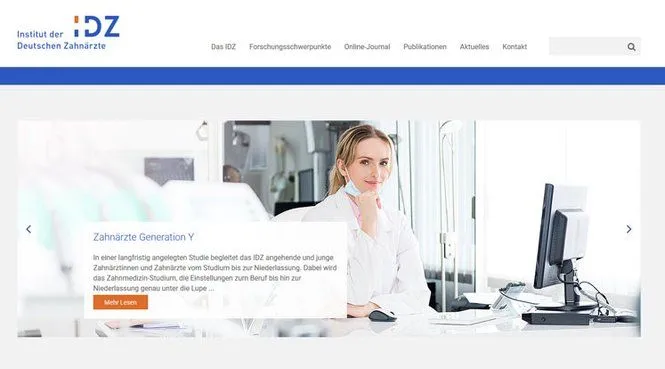 IDZ mit frischem Webauftritt