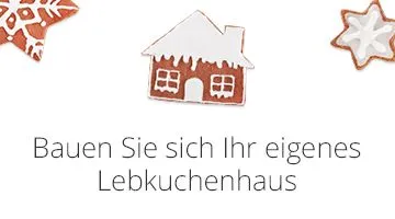 Individuelles Lebkuchenhaus