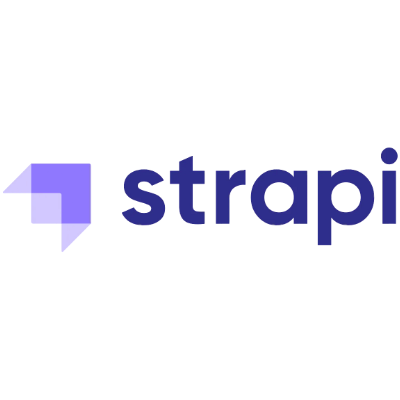 Darstellung Strapi CMS Logo