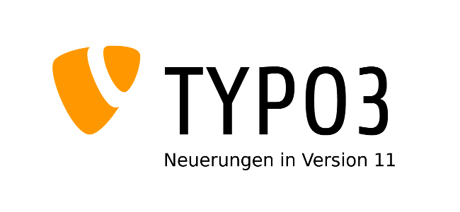 Logo TYPO3 Neuerungen in Version 11