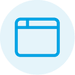 microsites icon e-pixler blue