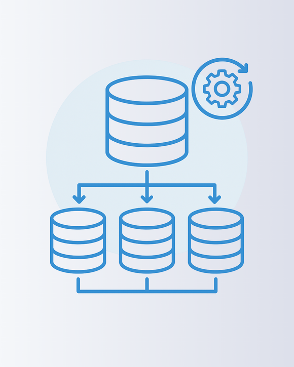 Die Datenströme laufen über mehrere Server bei der redundanten Datensicherung.