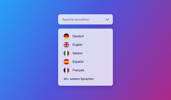 TYPO3 Mehrsprachigkeit e-pixler Sprachauswahl